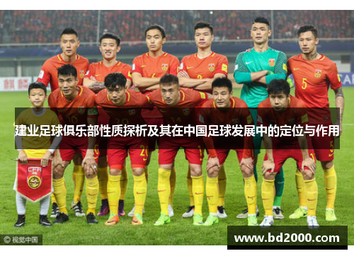 建业足球俱乐部性质探析及其在中国足球发展中的定位与作用